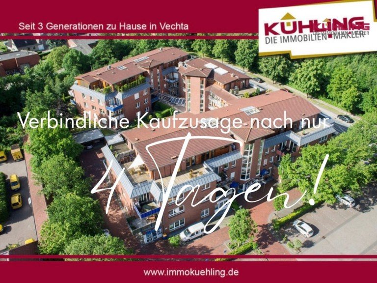  Vechta Etagenwohnung Barrierearme 2-Zimmer-Wohnung nebst Carport