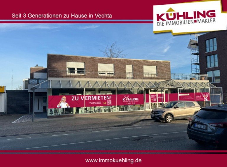  Vechta Einzelhandel Vielseitige Gewerbefl�che!Sichtbar// Flexibel// Erfolgreich.Der Standort f�r Ihr Unternehmen!