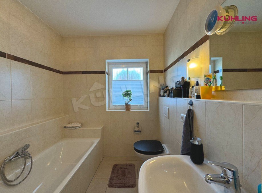 Badezimmer nebst G�ste-WC Bungalow Goldenstedt