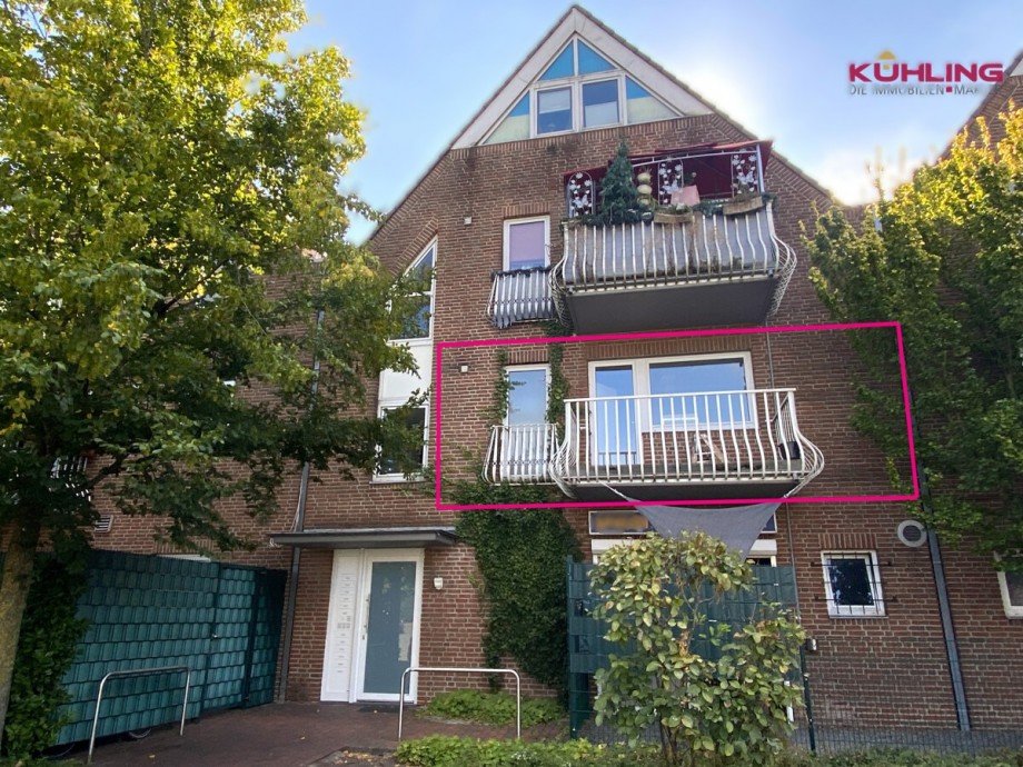 Au�enansicht Etagenwohnung Vechta