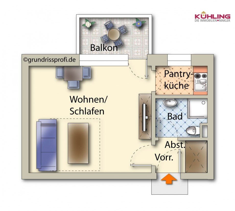 Grundriss Etagenwohnung Vechta