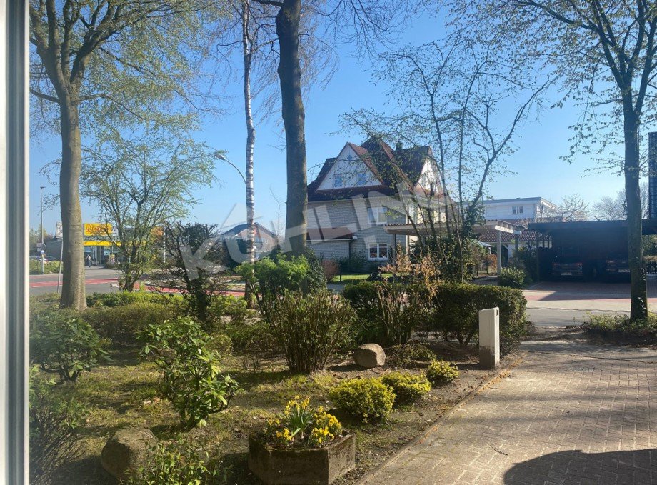 Blick aus der Haust�r Etagenwohnung Vechta