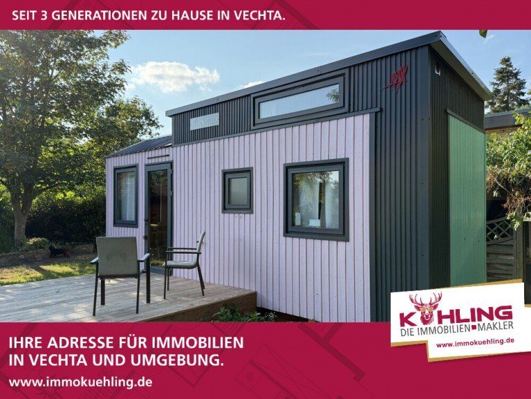Au�enansicht Vechta Ferienhaus NEW NEW NEW // Ready to move in // Tiny House