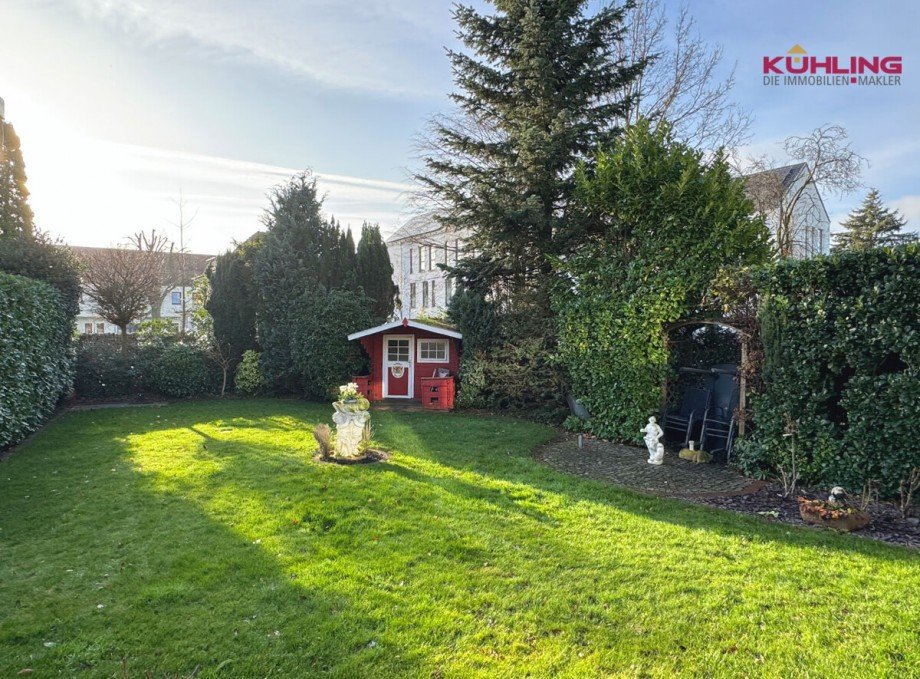 Blick in den Garten Einfamilienhaus Diepholz