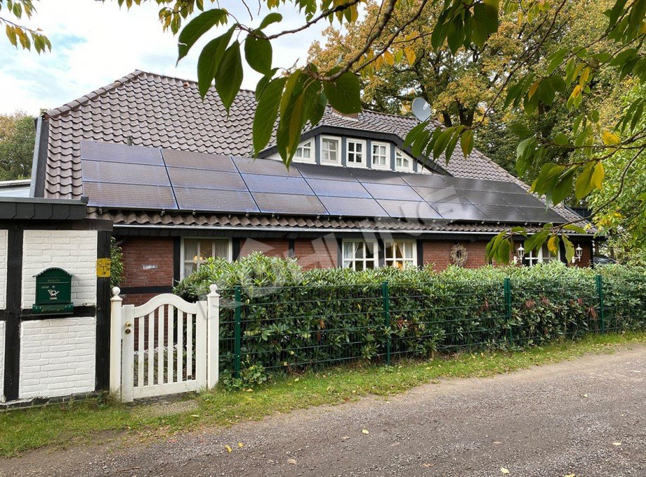 Seitliche Ansicht Einfamilienhaus Ganderkesee