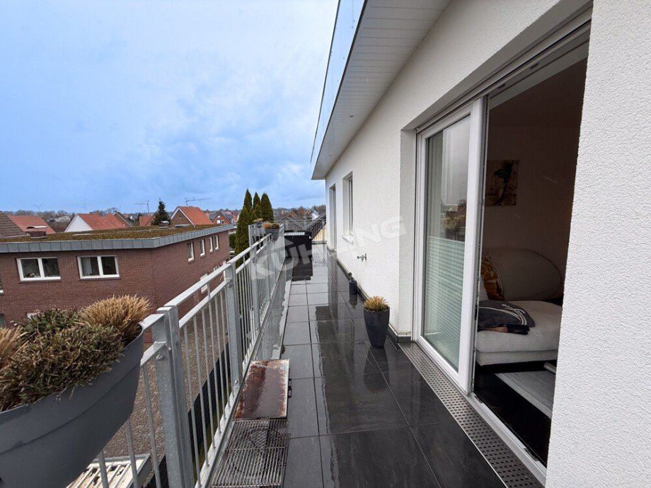 Dachterrasse Penthousewohnung Vechta