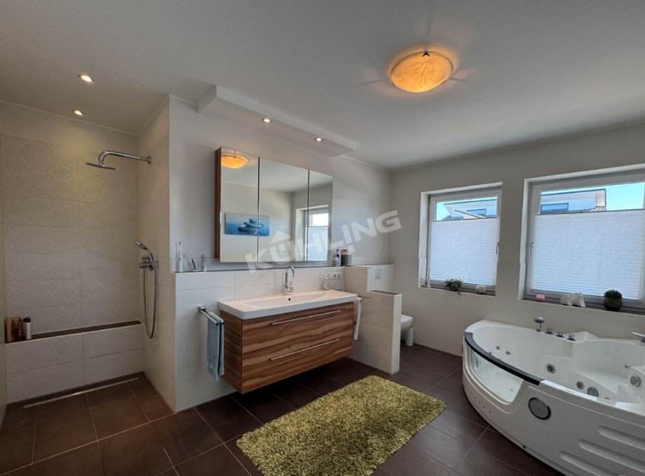 Masterbad en suite Einfamilienhaus Lohne (Oldenburg)