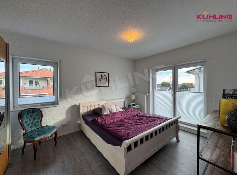 Schlafzimmer Penthousewohnung Vechta