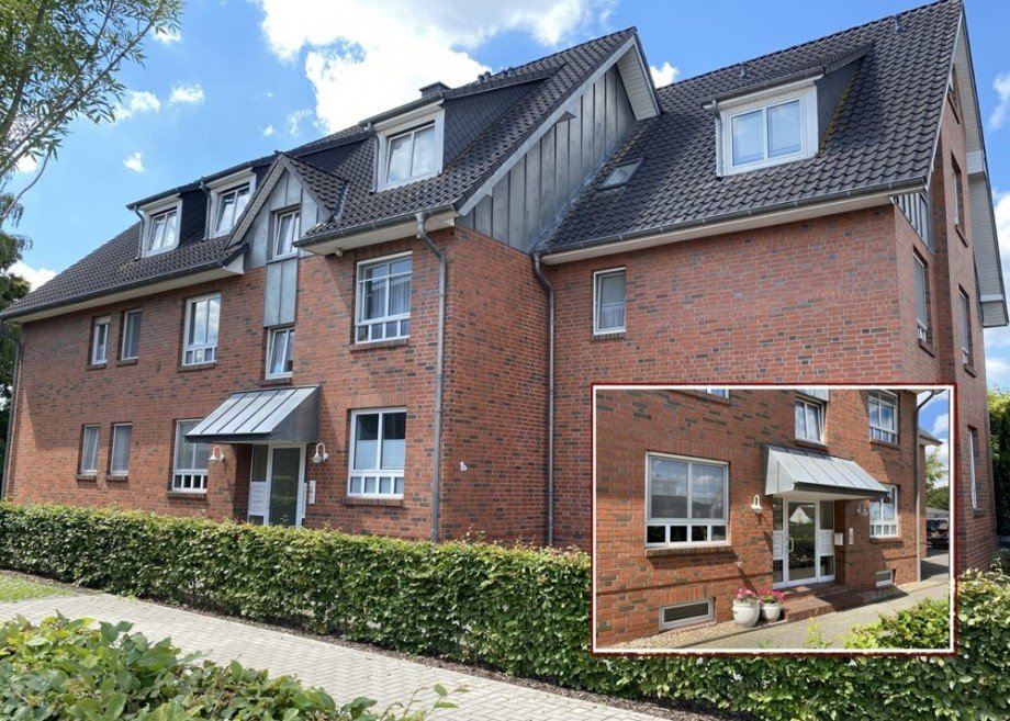 Hauseingangsbereich Etagenwohnung Wildeshausen