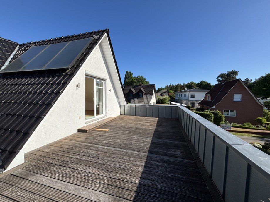 Terasse Etagenwohnung Vechta
