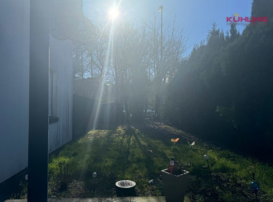 Garteneindr�cke Erdgeschosswohnung Vechta