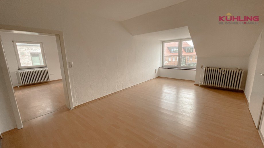 Wohnzimmer/ Flur Dachgeschosswohnung Diepholz