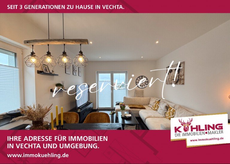Titelbild Vechta Penthousewohnung 3- Zi-Luxus PENTHOUSE im Herzen von Vechta!
