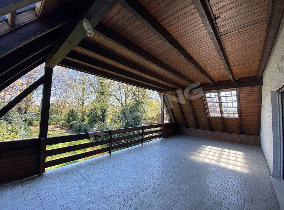 Gro�z�gige Loggia Haus Visbek