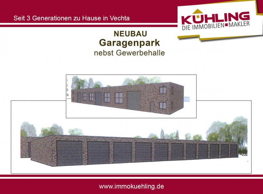 3D - Animation Einzelgarage Goldenstedt