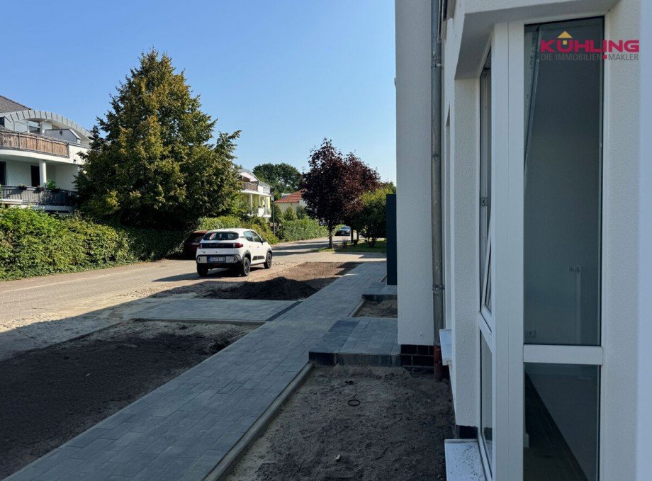 Hauseingangsbereich in Neugestaltung Etagenwohnung Vechta