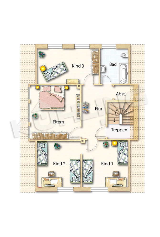 Obergeschoss Ist-zustand Abweichungen vorbehalten - Einfamilienhaus Twistringen