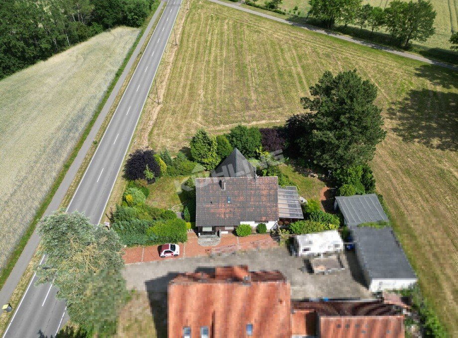 Lage im Au�enbereich von Aschen Einfamilienhaus Diepholz / Aschen