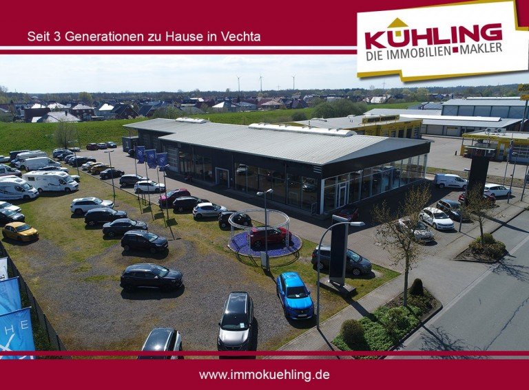 Standort mit Zukunft Vechta Halle Etabliertes Autohaus mit Werkstatt in bester Lage!