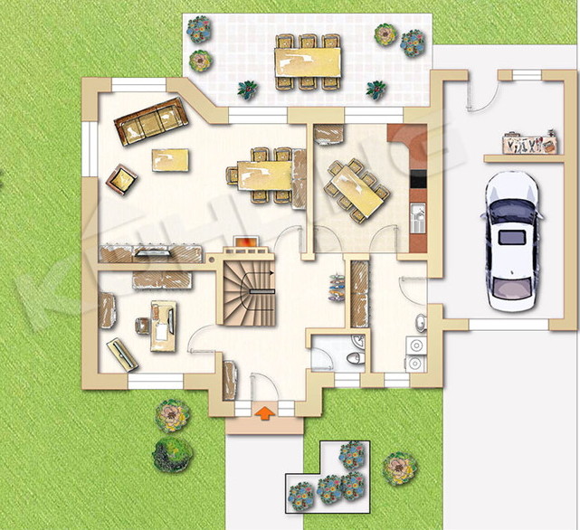 EG Abweichungen vorbehalten Einfamilienhaus Vechta