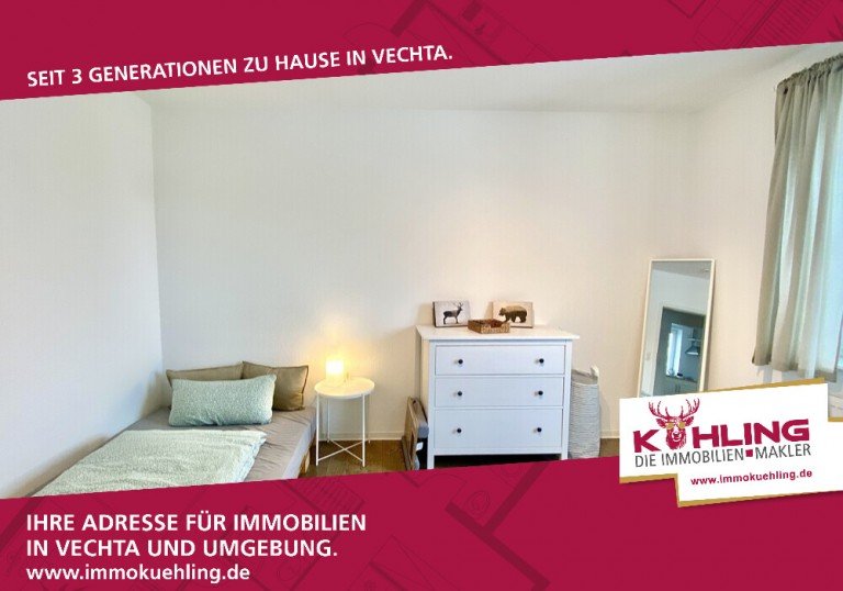 zentral und modern! Vechta Etagenwohnung Moderne und zentrale 2-Zimmerwohnung in Vechta!