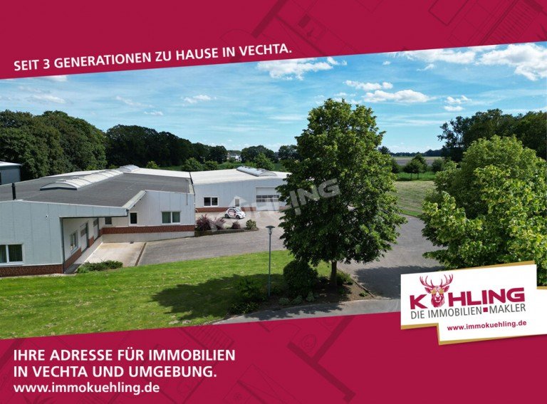  Visbek Produktion Sofort startklar!Gewerbehalle in Visbek - 2.600m� zur Miete