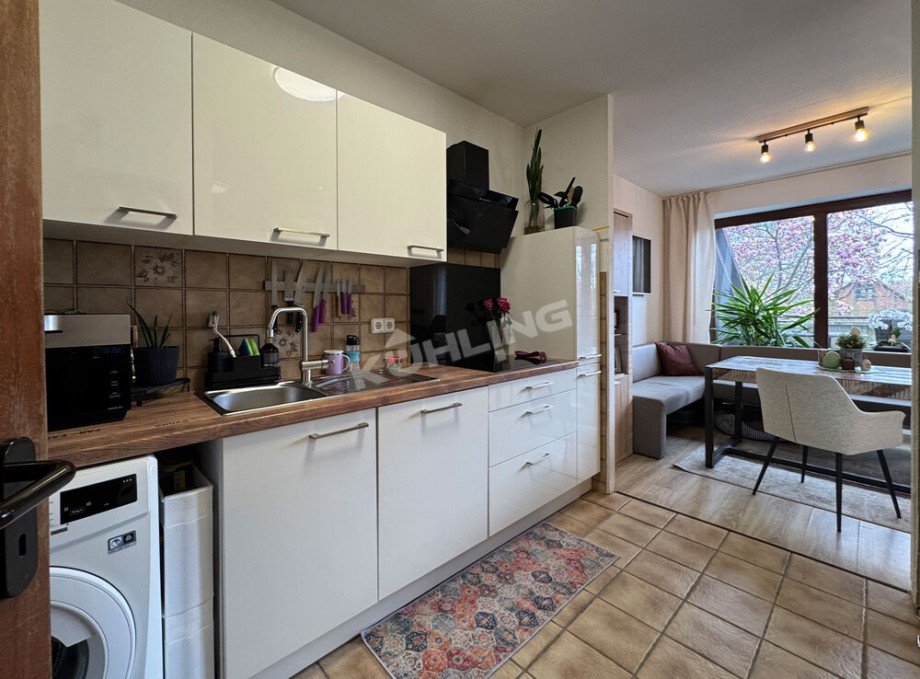 Von der K�che in den Essbereich Etagenwohnung Vechta