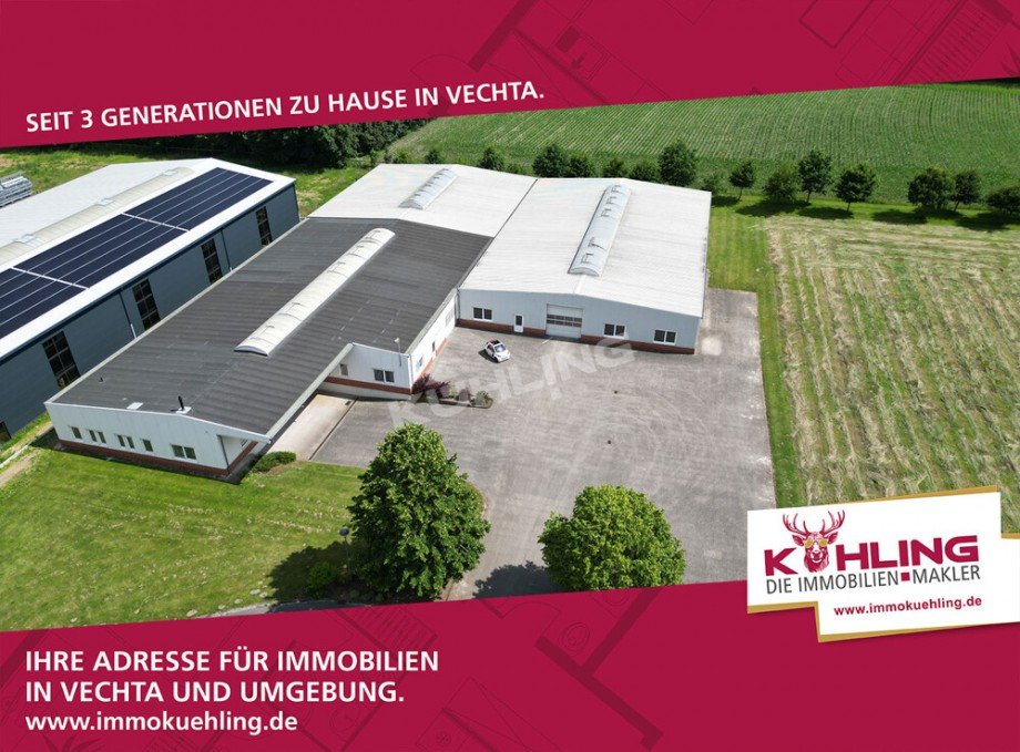 Luftaufnahme Produktion Visbek