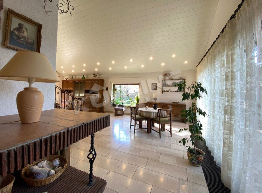 Zugang in den offenen Wohn-Essbereich Einfamilienhaus Barnstorf