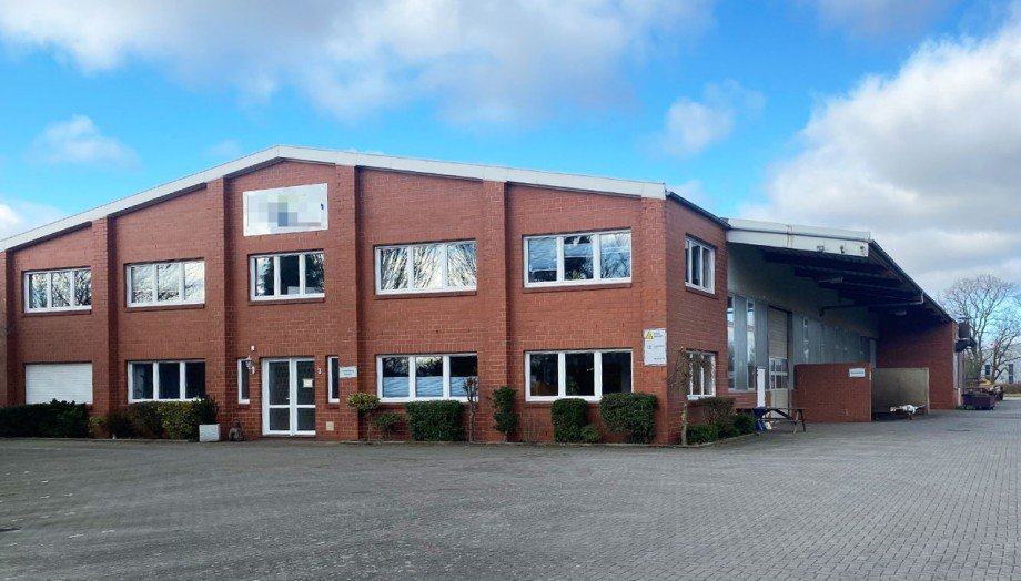 Frontansicht Halle Goldenstedt / Lutten