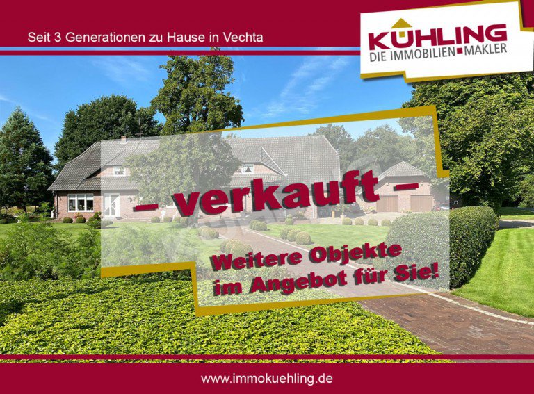  Vechta Landhaus Gro�z�giges l�ndliches Anwesen mit Weidefl�chen, Teichanlage und Pferdeboxen - Verwirklichen Sie Ihren Traum!