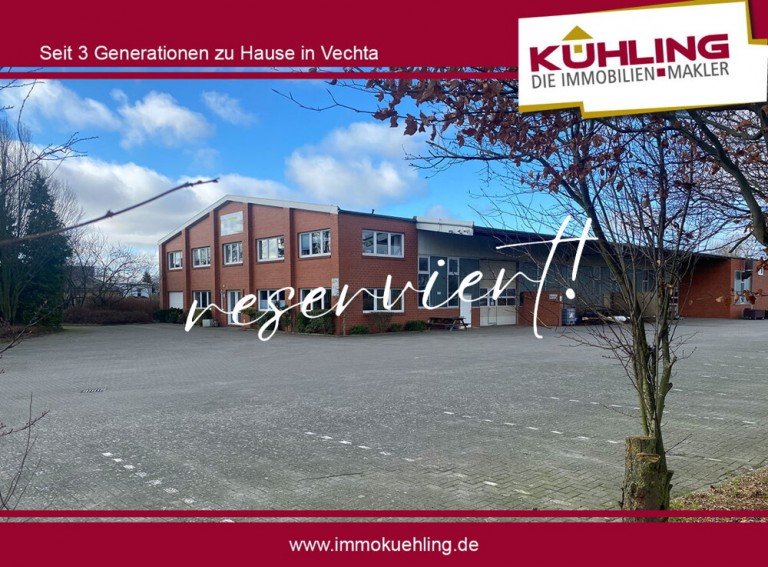 Goldenstedt / Lutten Halle Ihr neuer Standort f�r Ihr Unternehmen!Vielseitiges Objekt > Produktion / Werkstatt / Lager / B�ro