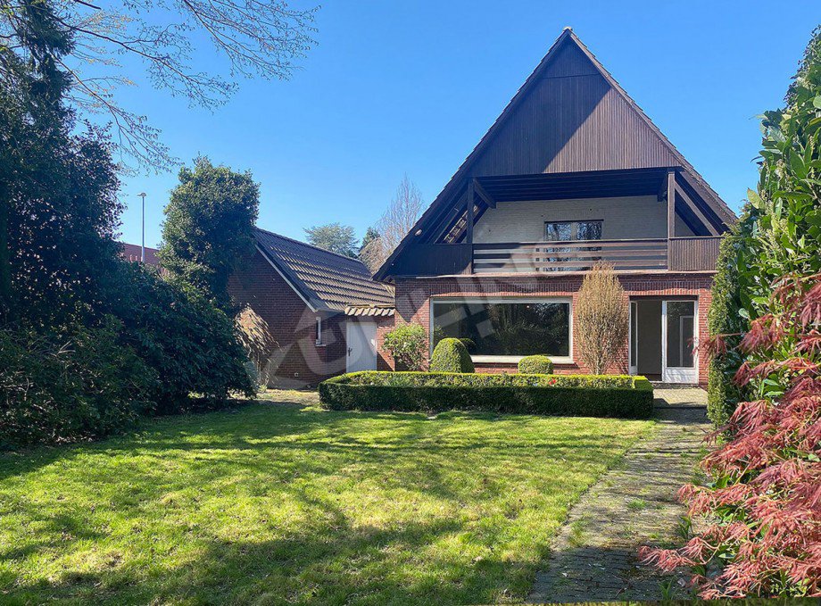 R�ckw�rtige Ansicht Haus Visbek