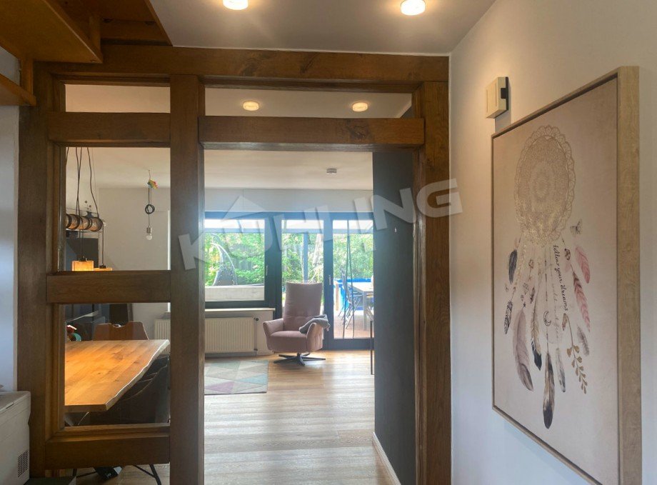 Vom Flur in`s Wohn-Esszimmer Einfamilienhaus Vechta