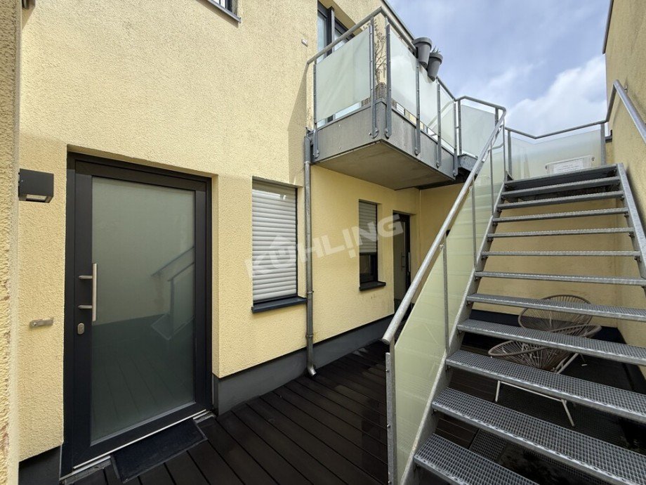 Laubengang Penthousewohnung Vechta