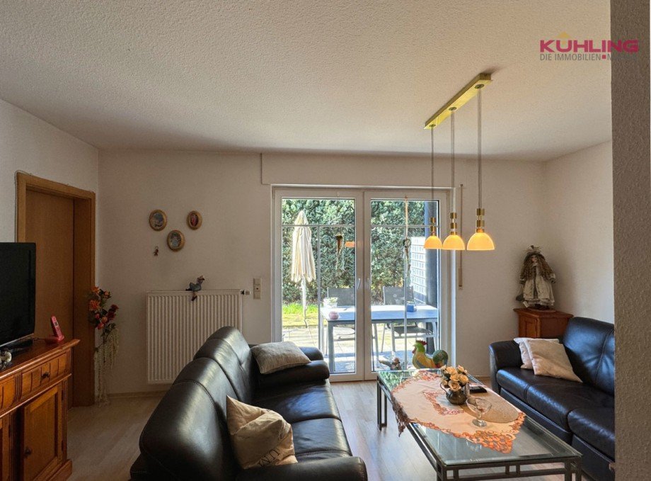 Wohnbereich mit direktem Zugang zur Terrasse Erdgeschosswohnung Vechta