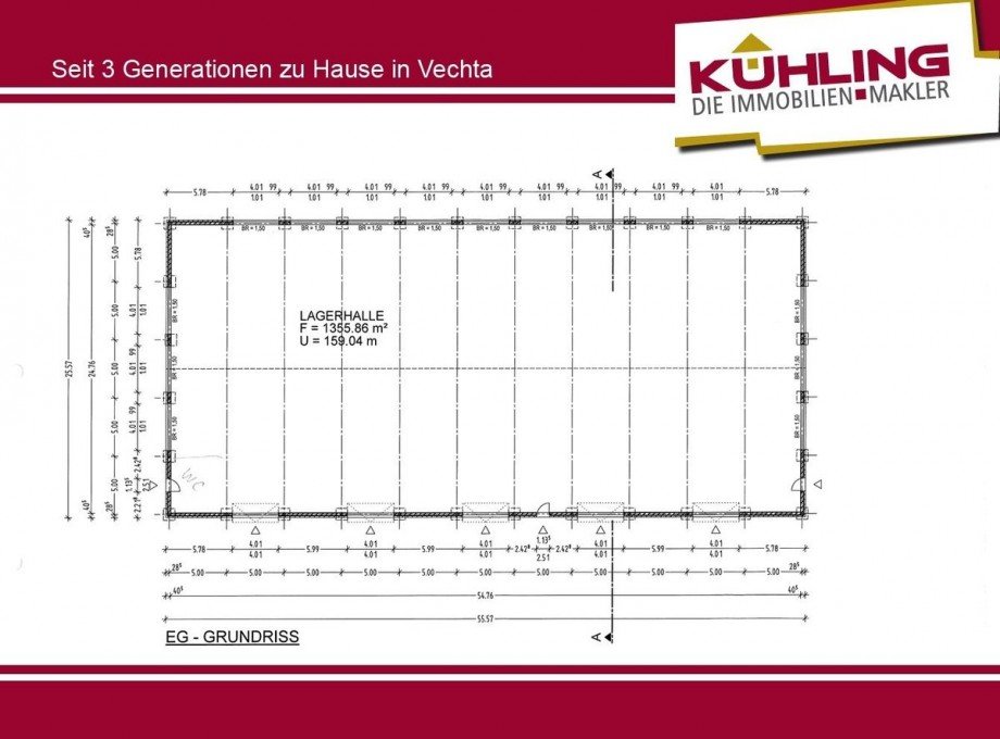 Grundriss Abweichungen vorbehalten Lager Vechta