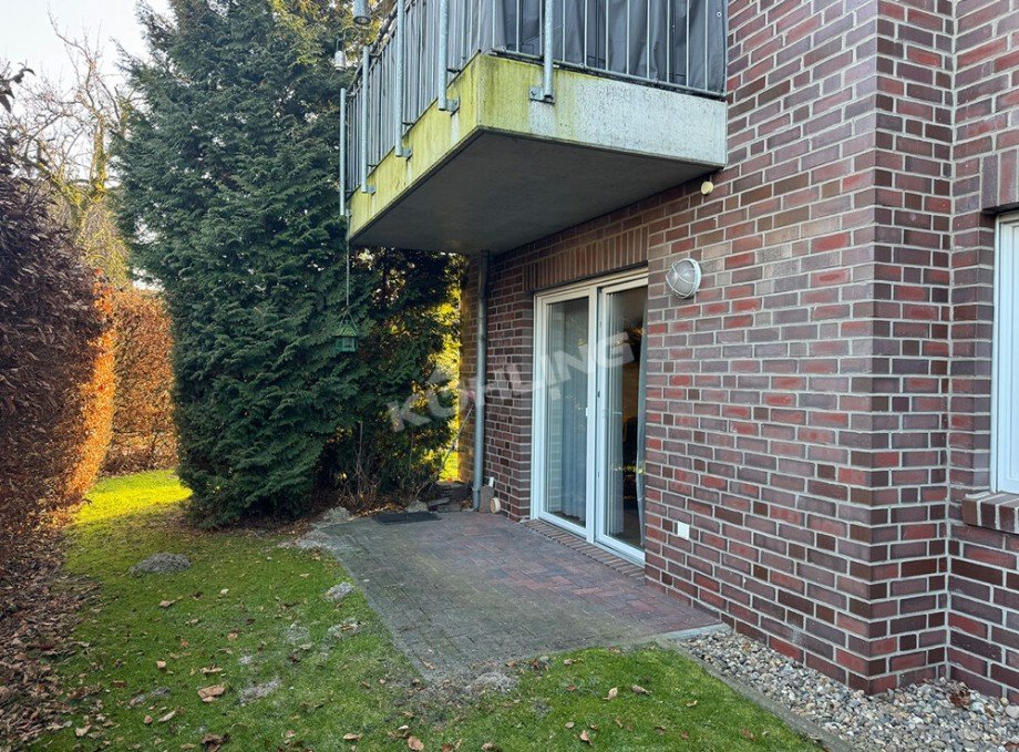 Terrasse Erdgeschosswohnung Ahlhorn