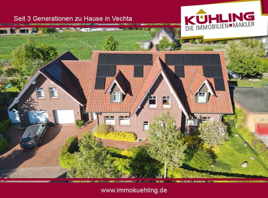 Luftaufnahme Einfamilienhaus Vechta