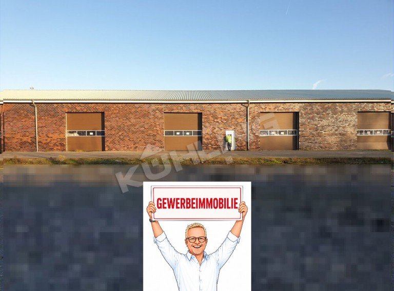 Seitliche Ansicht Vechta Lager Der Standort f�r Ihre Zukunft! - Halle/Lagerfl�che in Vechta-Nord -