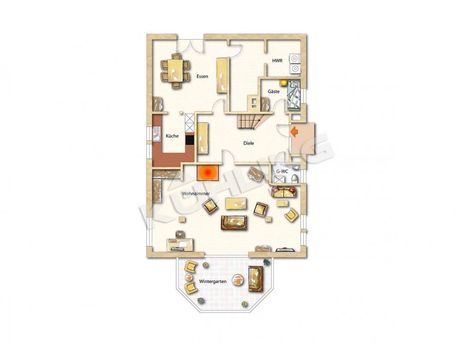 EG - Abweichungen vorbehalten Einfamilienhaus Ganderkesee