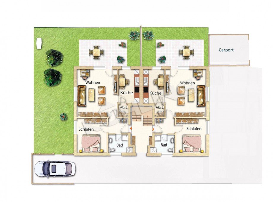 Erdgeschoss Mehrfamilienhaus L�ningen