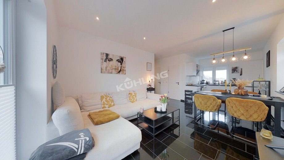 Wohn-Esszimmer Penthousewohnung Vechta