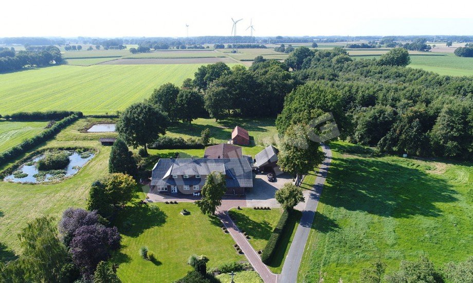 Luftaufnahme Landhaus Vechta