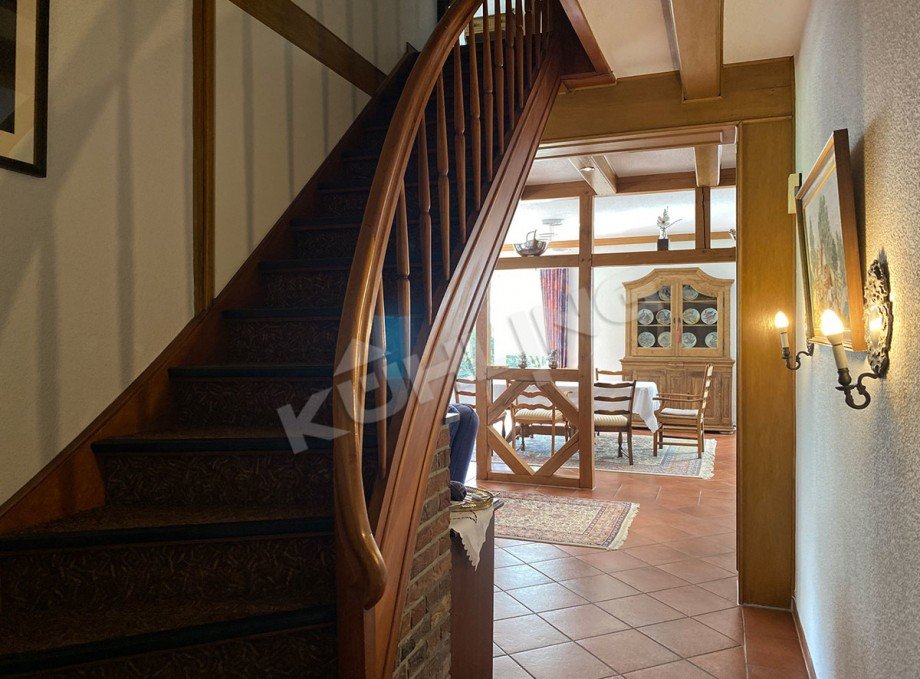 Zugang zum Kaminzimmer Landhaus Vechta