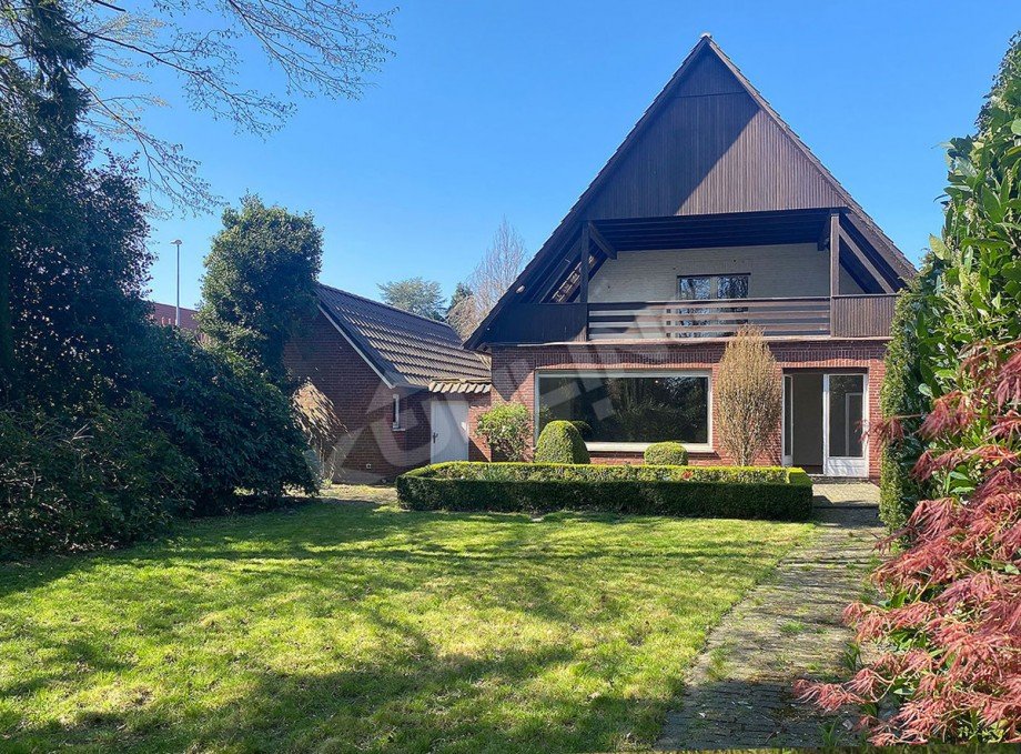 R�ckw�rtige Ansicht Haus Visbek