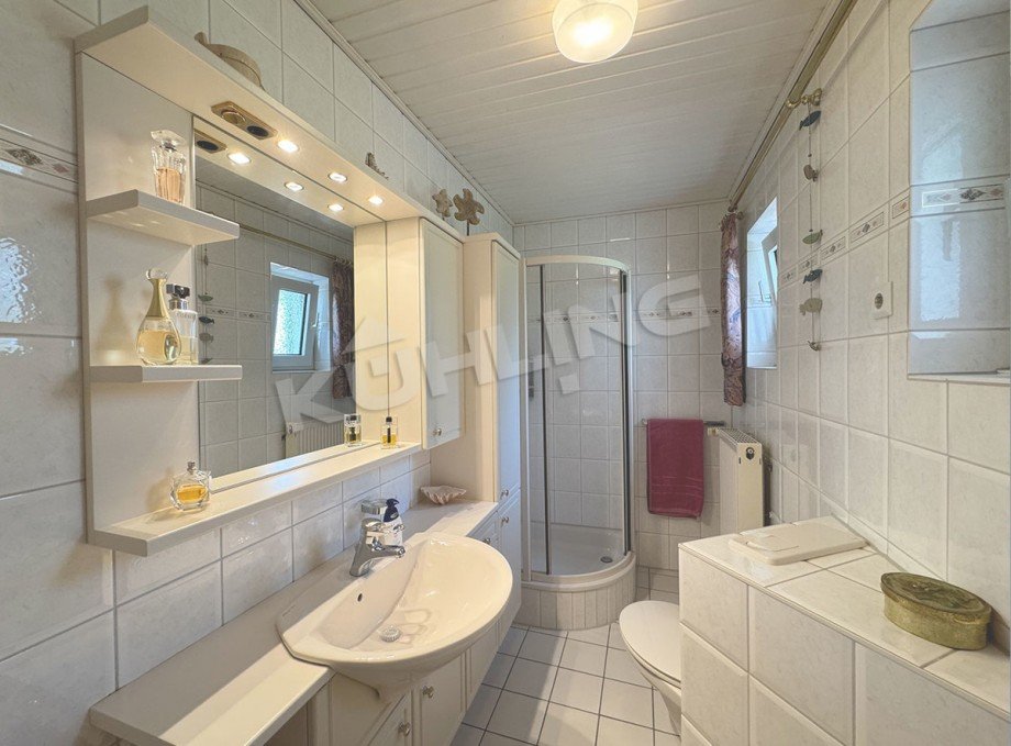 Bad im Erdgeschoss Einfamilienhaus Vechta