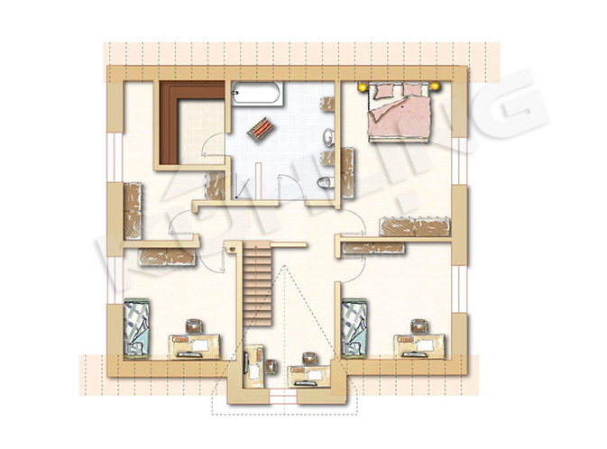 DG - Abweichungen vorbehalten Einfamilienhaus Vechta