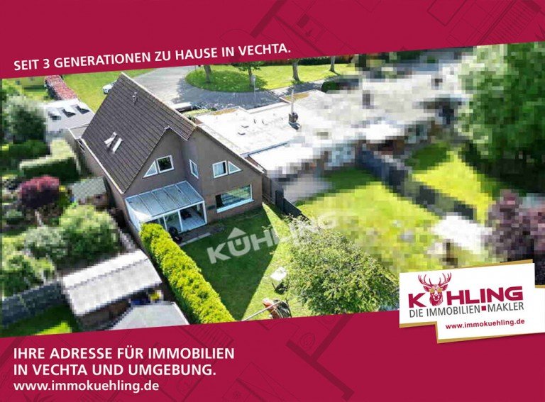 Vechta Einfamilienhaus Neu positioniert.Gro�z�giges Einfamilienhaus mit 7 Zimmern in Vechta
