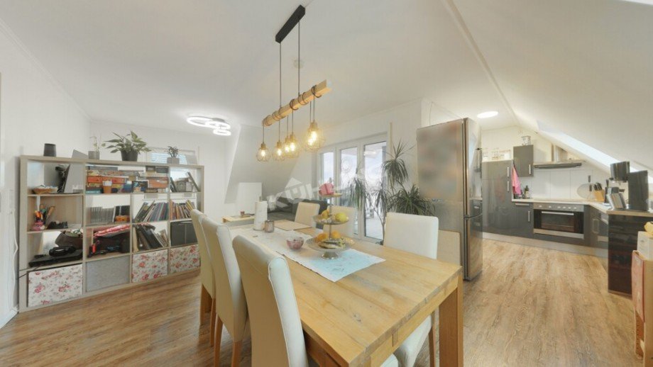 Wohn-_Esszimmer_1 Penthousewohnung Vechta